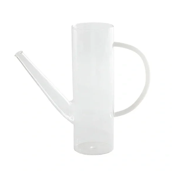 Latitude Run Small Watering Can Glass Decor - Picture 2 of 4